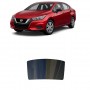 לרכב Nissan Versa S 2022 ציפוי חלונות שחורים רב פעמי סיליקון לחלון האחורי