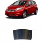 לרכב Nissan VersaNote Hatchback 2014 ציפוי חלונות שחורים רב פעמי סיליקון לחלון האחורי