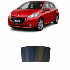 לרכב Peugeot 208 2012 ציפוי חלונות שחורים רב פעמי סיליקון לחלון האחורי