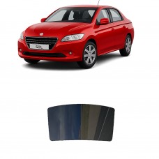 לרכב Peugeot 301 2012 ציפוי חלונות שחורים רב פעמי סיליקון לחלון האחורי
