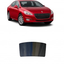 לרכב Peugeot 508 2011 ציפוי חלונות שחורים רב פעמי סיליקון לחלון האחורי