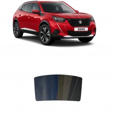 לרכב Peugeot 2008 2020 ציפוי חלונות שחורים רב פעמי סיליקון לחלון האחורי