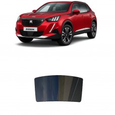 לרכב Peugeot E-2008 2020 ציפוי חלונות שחורים רב פעמי סיליקון לחלון האחורי