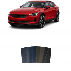 לרכב Polestar 2 Sedan 2021 ציפוי חלונות שחורים רב פעמי סיליקון לחלון האחורי