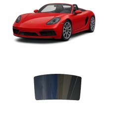 לרכב Porsche 718 Spider 2020 ציפוי חלונות שחורים רב פעמי סיליקון לחלון האחורי