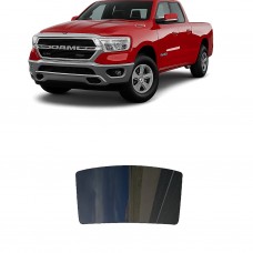 לרכב Ram 1500 2019 ציפוי חלונות שחורים רב פעמי סיליקון לחלון האחורי