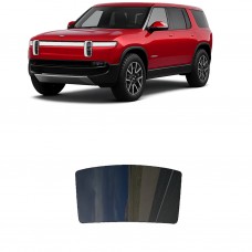 לרכב Rivian R1S SUV 2022 ציפוי חלונות שחורים רב פעמי סיליקון לחלון האחורי