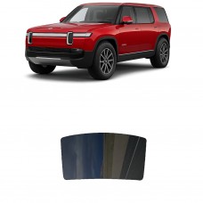 לרכב Rivian R1S SUV Standard Coversge 2022 ציפוי חלונות שחורים רב פעמי סיליקון לחלון האחורי