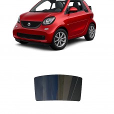 לרכב Smart Car ForTwo Two-door Convertible 2017 ציפוי חלונות שחורים רב פעמי סיליקון לחלון האחורי