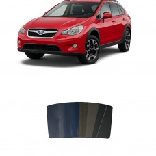 לרכב Subaru XV Crosstrek Hatchback 2013 ציפוי חלונות שחורים רב פעמי סיליקון לחלון האחורי