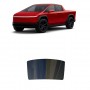 לרכב Tesla Cybertruck Crew PU 2024 ציפוי חלונות שחורים רב פעמי סיליקון לחלון האחורי