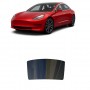 לרכב Tesla Model3 2018 ציפוי חלונות שחורים רב פעמי סיליקון לחלון האחורי