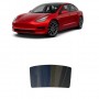 לרכב Tesla Model3 Sedan 2021 ציפוי חלונות שחורים רב פעמי סיליקון לחלון האחורי