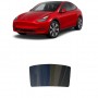 לרכב Tesla ModelY 2021 ציפוי חלונות שחורים רב פעמי סיליקון לחלון האחורי