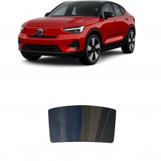לרכב Volvo C40Recharge SUV 2022 ציפוי חלונות שחורים רב פעמי סיליקון לחלון האחורי
