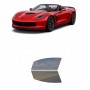 לרכב Chevrolet Corvette Convertible Z06 2019 ציפוי חלונות שחורים רב פעמי קשיח לחלונות קדמיים