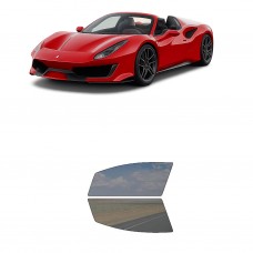 לרכב Ferrari 488 PistaSpider 2019 ציפוי חלונות שחורים רב פעמי מסליקון לחלונות קדמיים