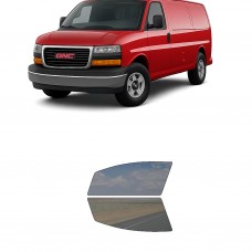 לרכב GMC Savana 2018 ציפוי חלונות שחורים רב פעמי מסליקון לחלונות קדמיים