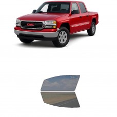 לרכב GMC Sierra Crew PU 2001 ציפוי חלונות שחורים רב פעמי מסליקון לחלונות קדמיים