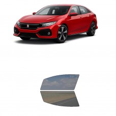 לרכב Honda Civic Hatchback 2019 ציפוי חלונות שחורים רב פעמי מסליקון לחלונות קדמיים