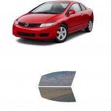 לרכב Honda Civic Two-door 2006 ציפוי חלונות שחורים רב פעמי מסליקון לחלונות קדמיים