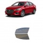 לרכב Hyundai Accent(US) 2018 ציפוי חלונות שחורים רב פעמי מסליקון לחלונות קדמיים