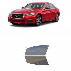 לרכב Infiniti Q50 2020 ציפוי חלונות שחורים רב פעמי מסליקון לחלונות קדמיים