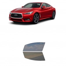 לרכב Infiniti Q60 2017 ציפוי חלונות שחורים רב פעמי מסליקון לחלונות קדמיים
