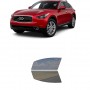 לרכב Infiniti QX70 2014 ציפוי חלונות שחורים רב פעמי קשיח לחלונות קדמיים
