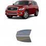 לרכב Infiniti QX80 2014 ציפוי חלונות שחורים רב פעמי קשיח לחלונות קדמיים
