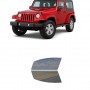 לרכב Jeep Wrangler 2011 ציפוי חלונות שחורים רב פעמי קשיח לחלונות קדמיים
