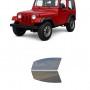 לרכב Jeep Wrangler Two-door 1987 ציפוי חלונות שחורים רב פעמי מסליקון לחלונות קדמיים