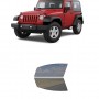 לרכב Jeep Wrangler Two-door 2007 ציפוי חלונות שחורים רב פעמי קשיח לחלונות קדמיים