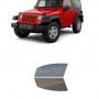 לרכב Jeep Wrangler Two-door 2009 ציפוי חלונות שחורים רב פעמי קשיח לחלונות קדמיים