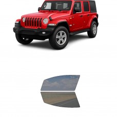 לרכב Jeep WranglerJL Four-door 2018 ציפוי חלונות שחורים רב פעמי מסליקון לחלונות קדמיים