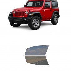 לרכב Jeep WranglerJL Two-door 2018 ציפוי חלונות שחורים רב פעמי מסליקון לחלונות קדמיים