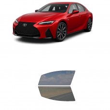 לרכב Lexus IS 350F Sport 2021 ציפוי חלונות שחורים רב פעמי מסליקון לחלונות קדמיים