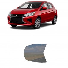 לרכב Mitsubishi Mirage ES 2022 ציפוי חלונות שחורים רב פעמי מסליקון לחלונות קדמיים