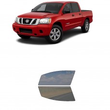 לרכב Nissan Titan CrewPickup 2014 ציפוי חלונות שחורים רב פעמי מסליקון לחלונות קדמיים