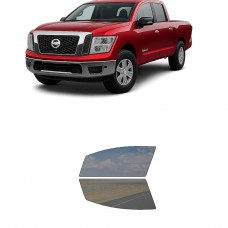 לרכב Nissan Titan Pickup 2017 ציפוי חלונות שחורים רב פעמי מסליקון לחלונות קדמיים