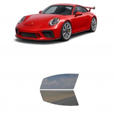 לרכב Porsche 911 GT3 2018 ציפוי חלונות שחורים רב פעמי מסליקון לחלונות קדמיים