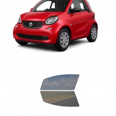 לרכב Smart Car ForTwo 2016 ציפוי חלונות שחורים רב פעמי מסליקון לחלונות קדמיים