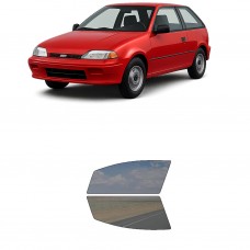 לרכב Suzuki Swift Two-door Hatchback 1995 ציפוי חלונות שחורים רב פעמי מסליקון לחלונות קדמיים