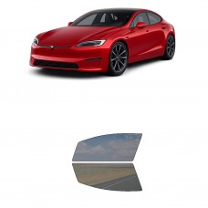 לרכב Tesla ModelS 2022 ציפוי חלונות שחורים רב פעמי מסליקון לחלונות קדמיים