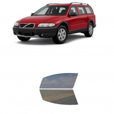 לרכב Volvo V70XC70 Station Wagon 2001 ציפוי חלונות שחורים רב פעמי מסליקון לחלונות קדמיים