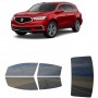 לרכב Acura MDX 2020 ציפוי חלונות שחורים רב פעמי סיליקון לחלונות קדמיים, אחוריים ולחלון האחורי