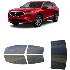 לרכב Acura MDX 2022 ציפוי חלונות שחורים רב פעמי סיליקון לחלונות קדמיים, אחוריים ולחלון האחורי