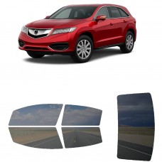 לרכב Acura RDX 2018 ציפוי חלונות שחורים רב פעמי סיליקון לחלונות קדמיים, אחוריים ולחלון האחורי