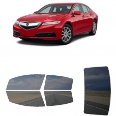 לרכב Acura TLX 2015 ציפוי חלונות שחורים רב פעמי סיליקון לחלונות קדמיים, אחוריים ולחלון האחורי