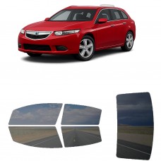 לרכב Acura TSX Sport Wagon 2011 ציפוי חלונות שחורים רב פעמי סיליקון לחלונות קדמיים, אחוריים ולחלון האחורי